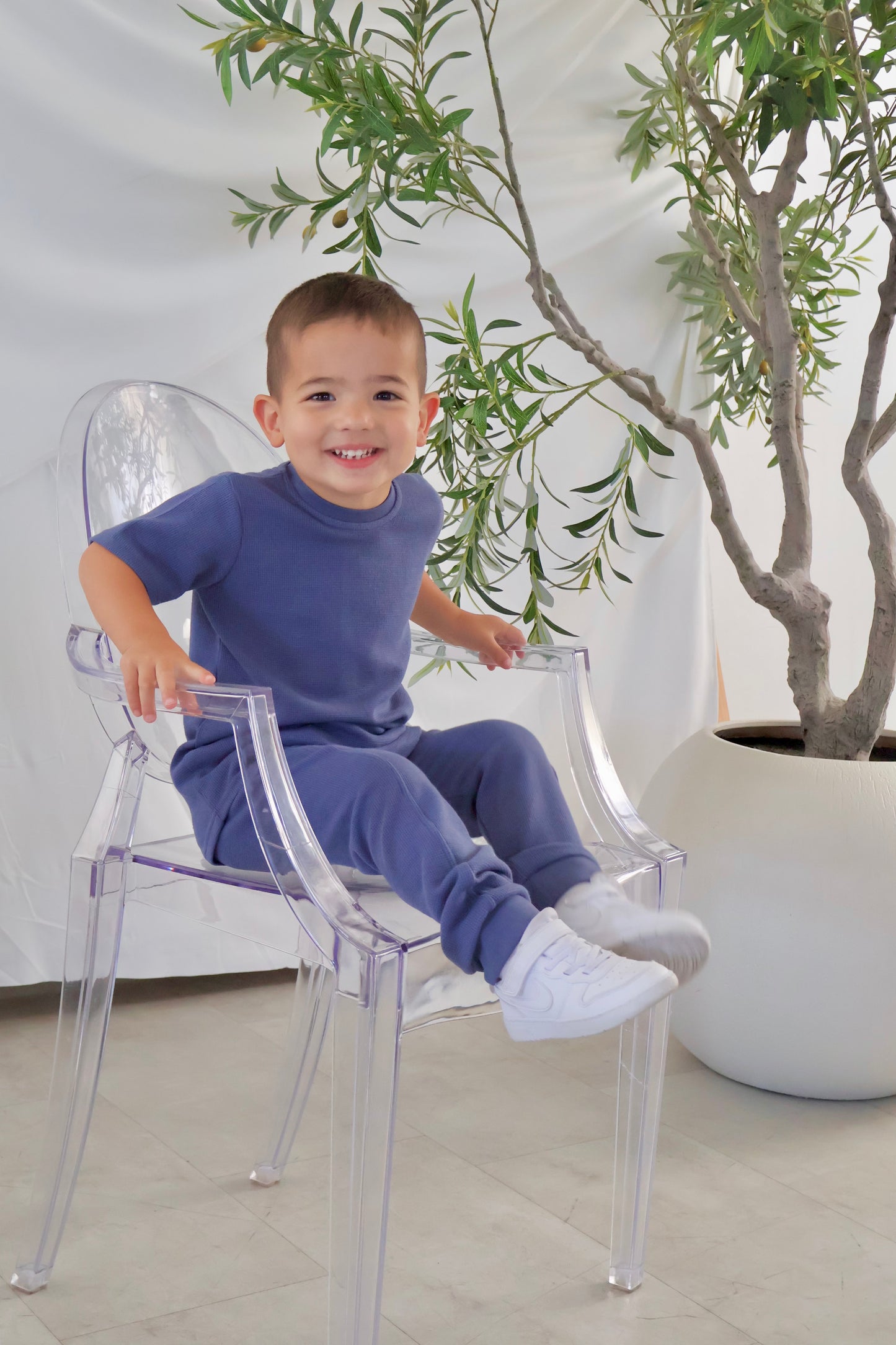 Desert Waffle Set - Storm Blue