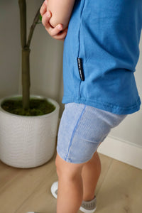 Drift Ribbed Leggings - Seaspray Blue