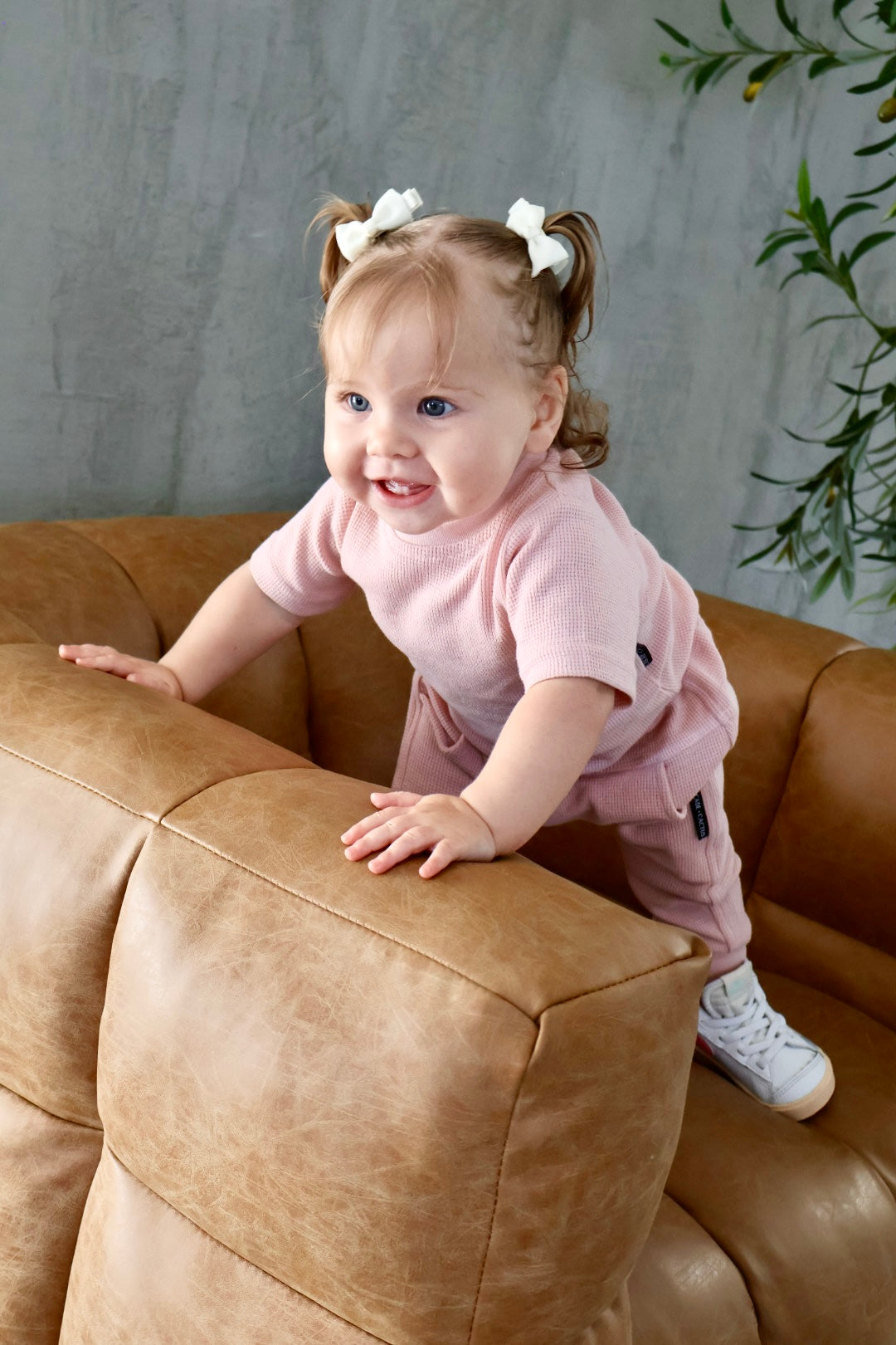 Desert Waffle Set - Powder Pink