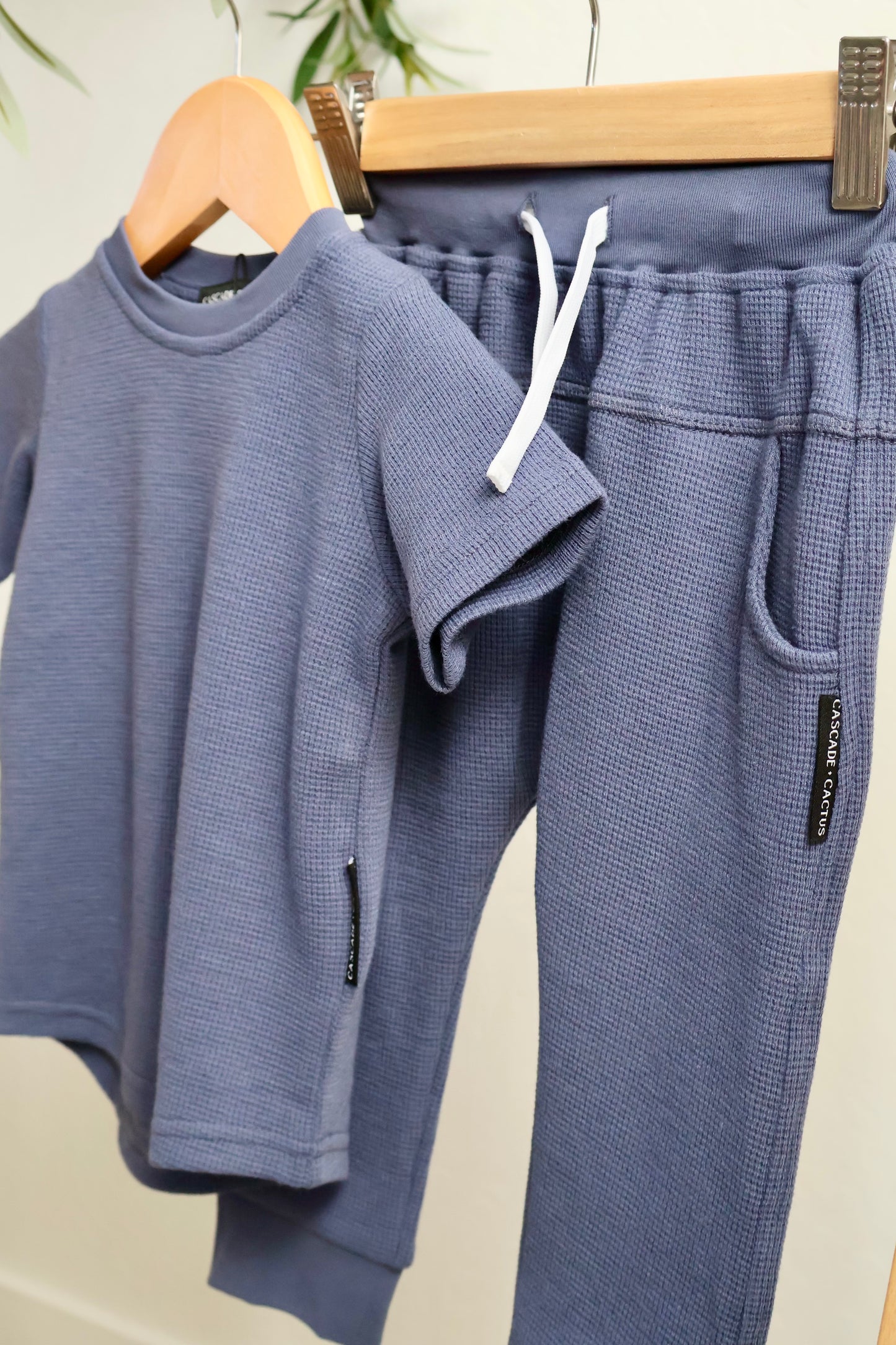 Desert Waffle Set - Storm Blue