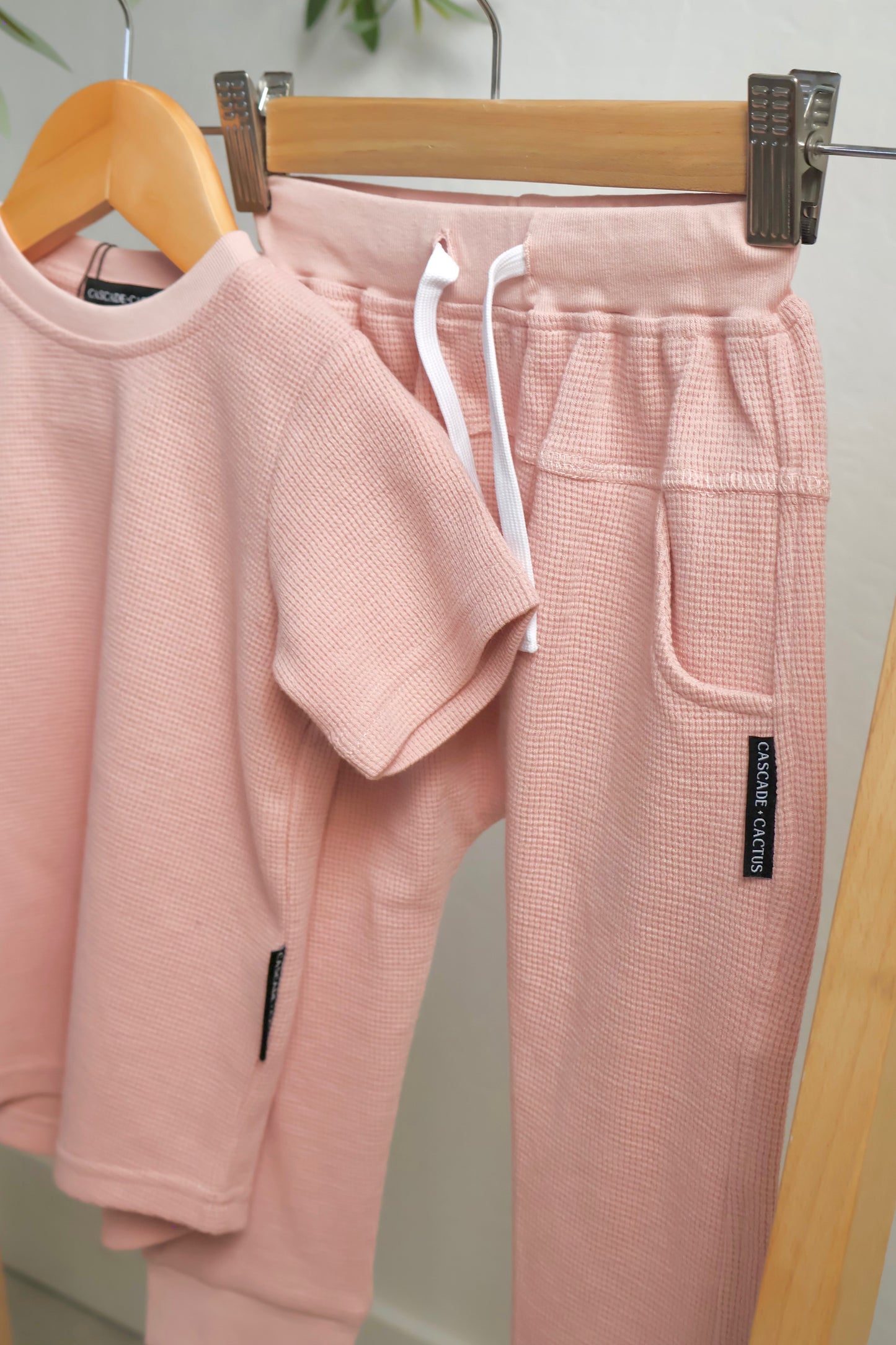 Desert Waffle Set - Powder Pink